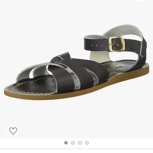 Salt Water sandals by Hoy. Worn one time. Size 1 youth. Brown in color.